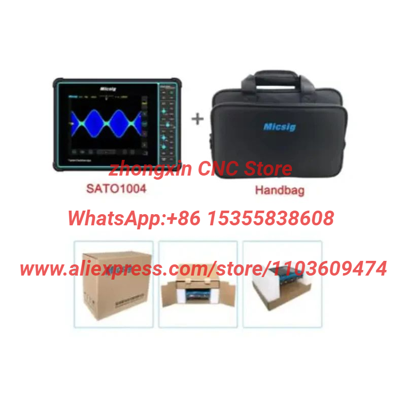 Handheld Tablet Oscilloscope Touchscreen 100Mhz - Портативный автомобильный осциллограф SATO1004 Micsig с