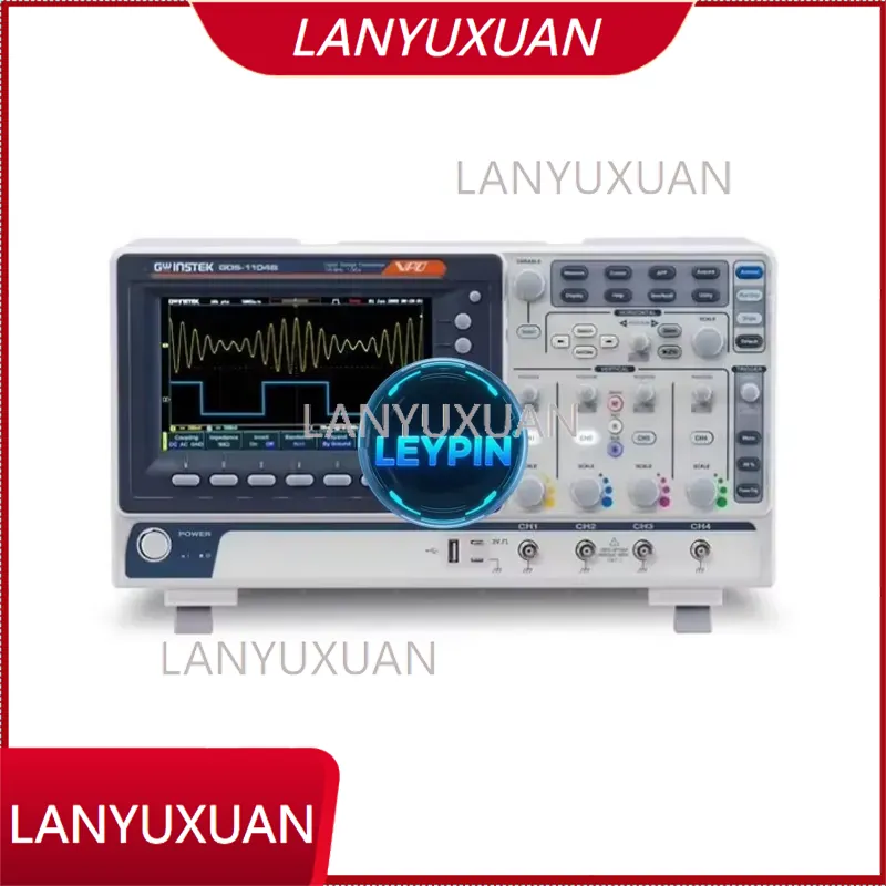 Digital Storage Oscilloscope 4 Channel 100Mhz - Цифровой запоминающий осциллограф GWinstek GDS-1104B, 4