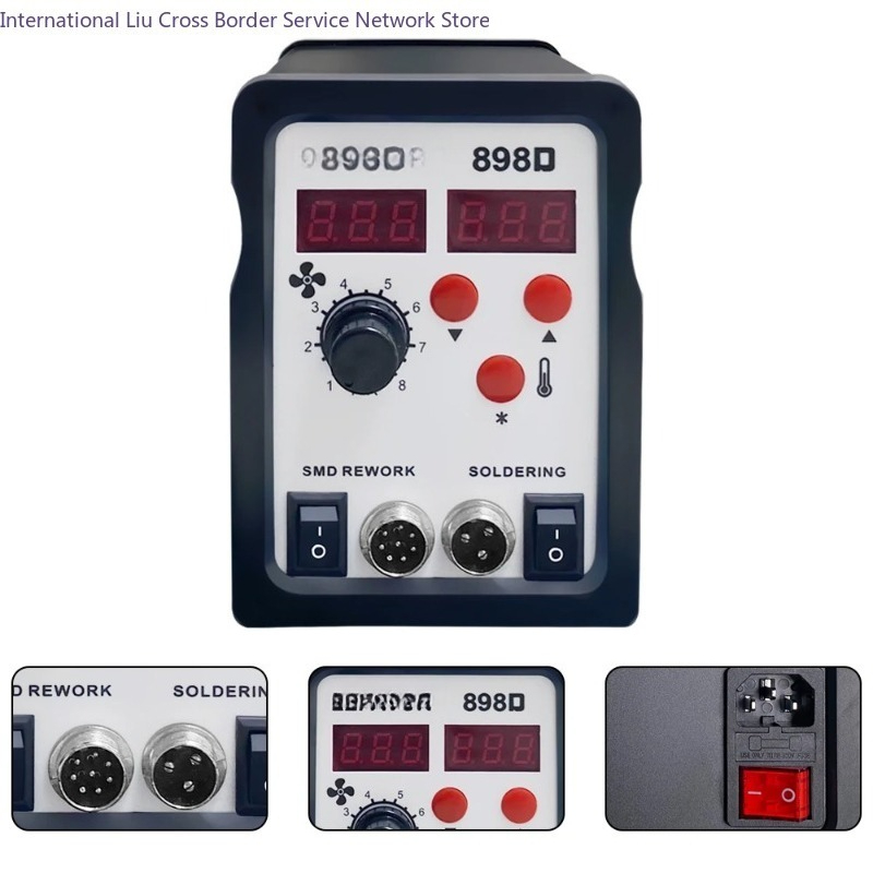 Паяльная станция 898D 2 в 1, п – обзор и цена Smd Rework Station Hot Air Soldering 2 In 1