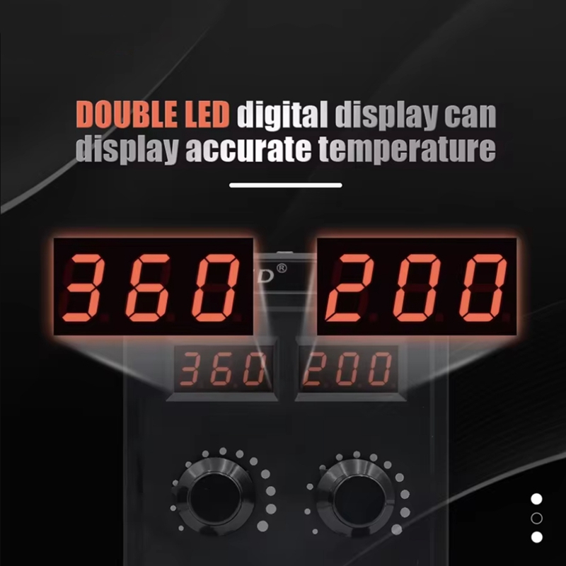 Паяльная станция 8586D 2-в-1,  – обзор и цена Smd Rework Station Hot Air Soldering 2 In 1