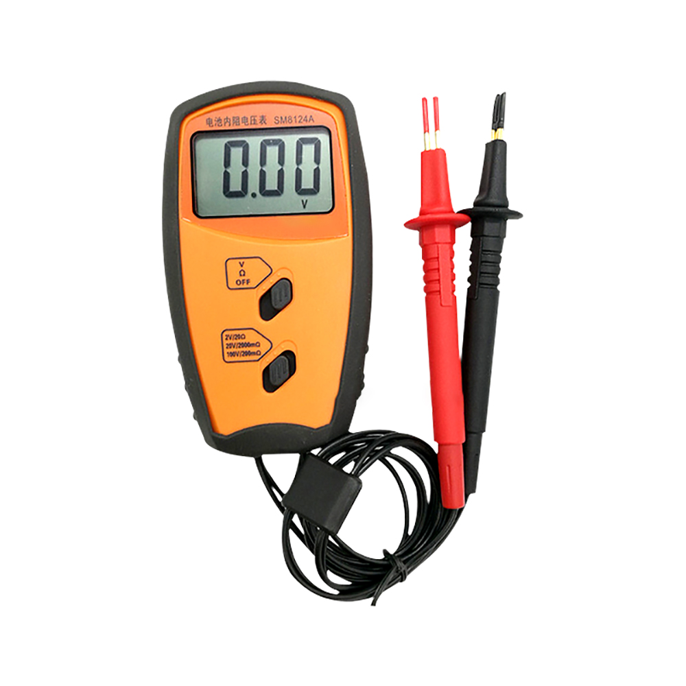 SM8124A Четырехпроводной порта – обзор и цена Battery Internal Resistance Tester Four Wire