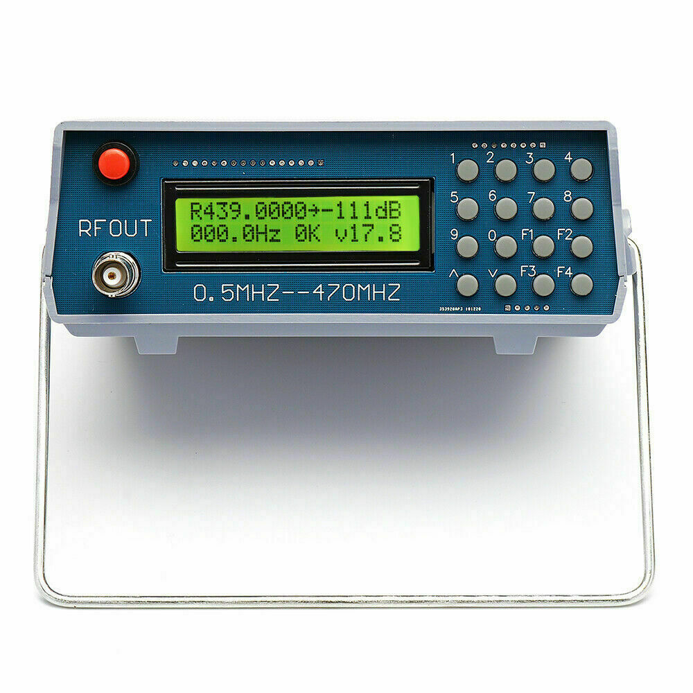 Генератор радиочастотных сигна – обзор и цена Rf Signal Generator 0.5Mhz To 470Mhz