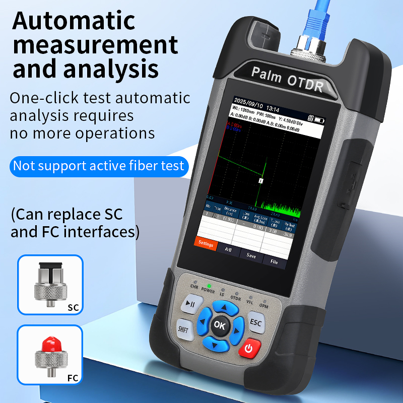 KP600 OTDR 90 км 1310/1550 нм  – обзор и цена Optical Time Domain Reflectometer Otdr 1310 1550Nm