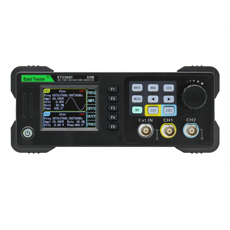 Генератор сигналов/функциональ – обзор и цена Dual Channel Arbitrary Waveform Function Generator 60Mhz